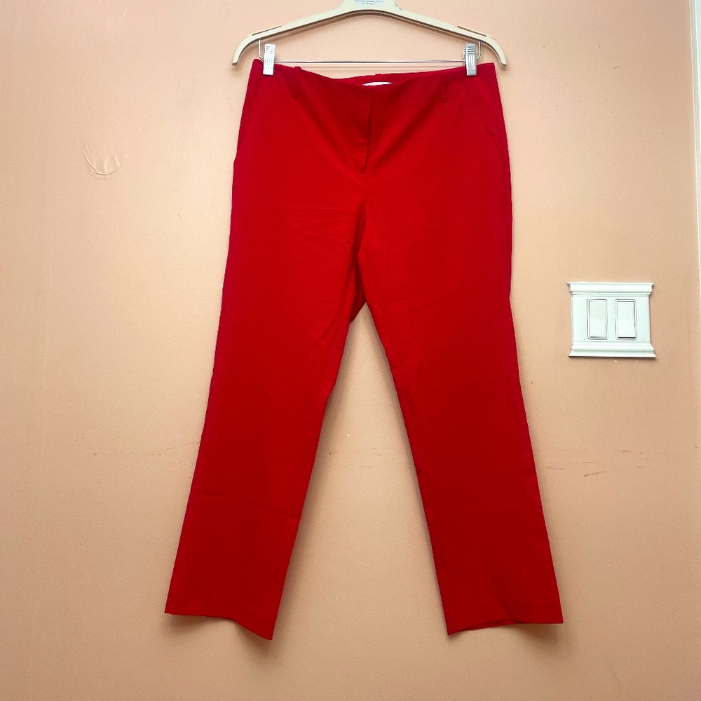 Red long pants